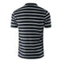 Fred Perry Embroidered Stripe Navy Blue T Shirt
